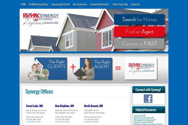 FlexSqueeze 2 theme site design template sample