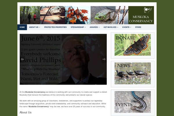 muskokaconservancy.org site used Mypen