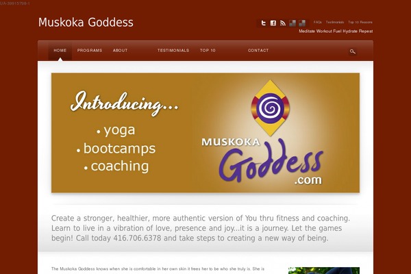 Site using Easy Social plugin