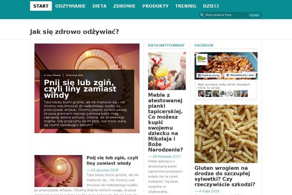 Fastnews theme site design template sample