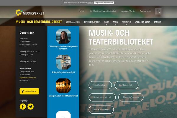 Site using Wonderplugin-audio plugin