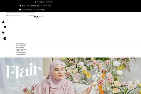 Site using Woocommerce-wishlists plugin