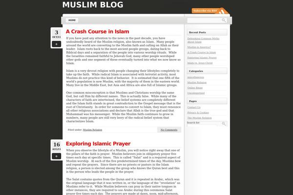 LightWord theme site design template sample