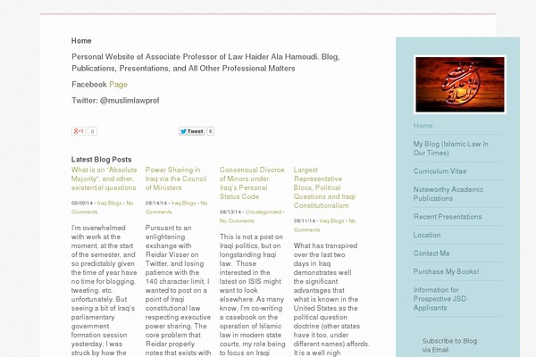 muslimlawprof.org site used Gdbizcard