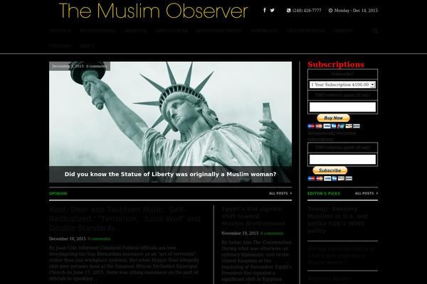 Site using Press75 Long Form Storybuilder plugin