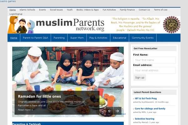 Site using Featured-post-with-thumbnail plugin