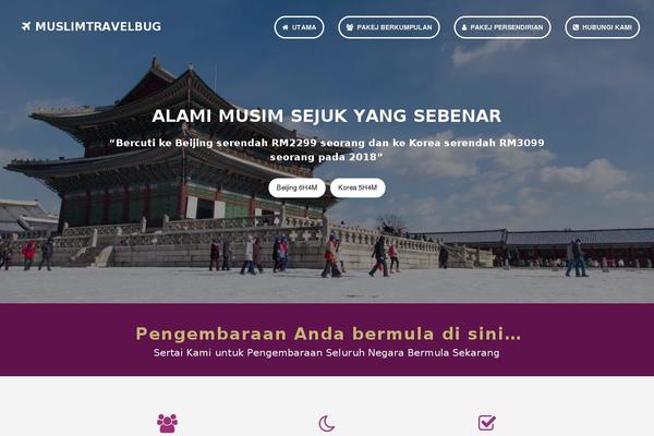 muslimtravelbug.com site used Muslimtravelbug-themes