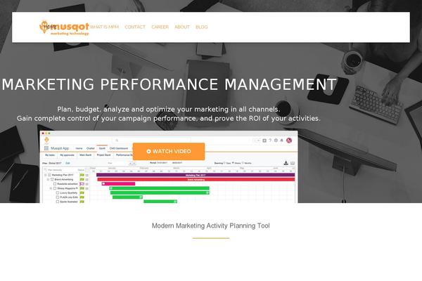 musqot.com site used Yoo_avanti_wp