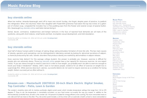 LightBright theme site design template sample