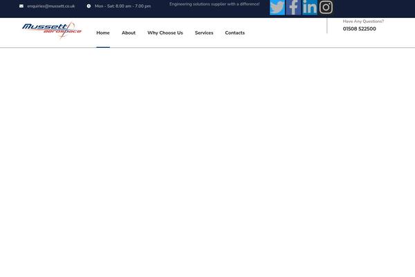 mussett.co.uk site used Engitech