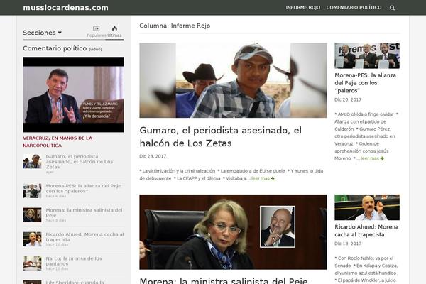 Chronus theme site design template sample