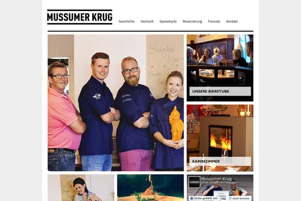 Klasik theme site design template sample