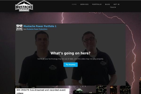 Montreal theme site design template sample