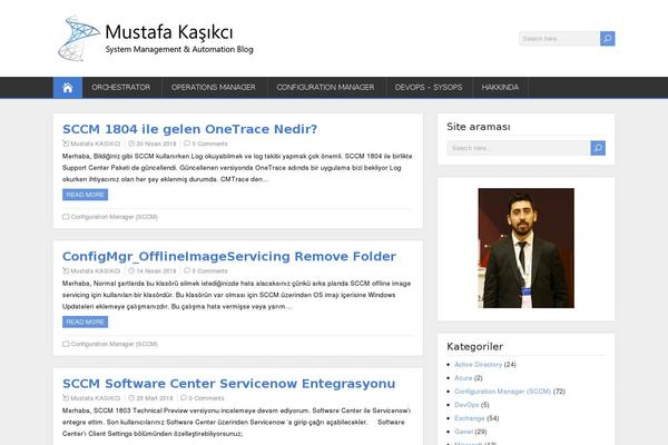Site using Portfolio plugin