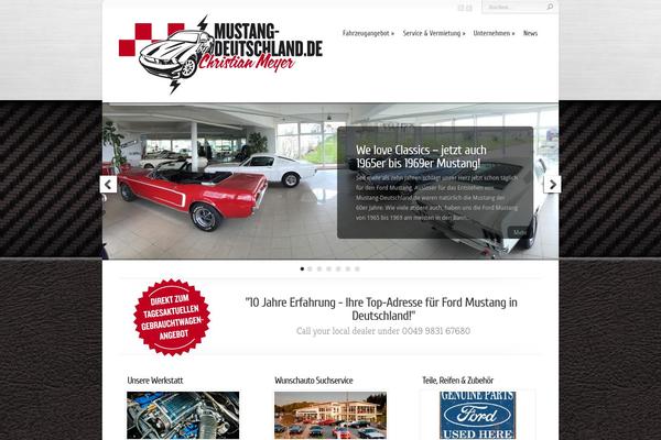 mustang-deutschland.de site used Mustangdeutschland
