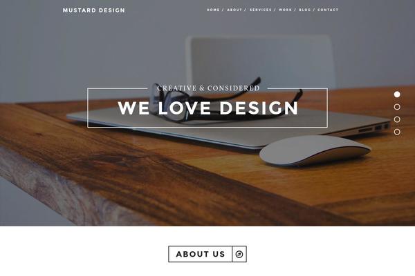 Haven theme site design template sample