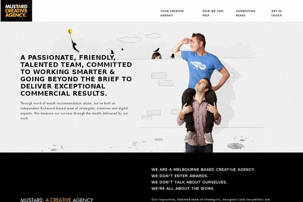 mustardcreative.com.au site used Mustardcreative