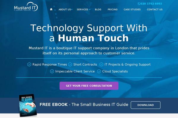 mustardit.co.uk site used Mustardit