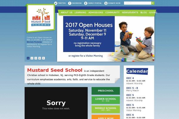 mustardseedschool.org site used Mustard