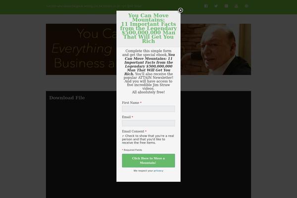 Make theme site design template sample