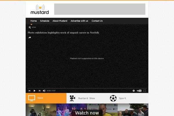 mustard theme websites examples