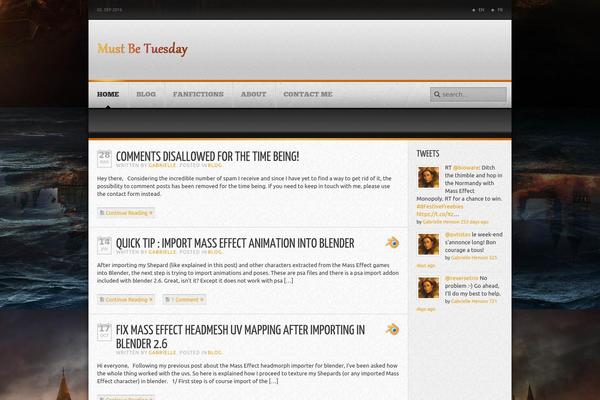 mustbetuesday.net site used StreamLine