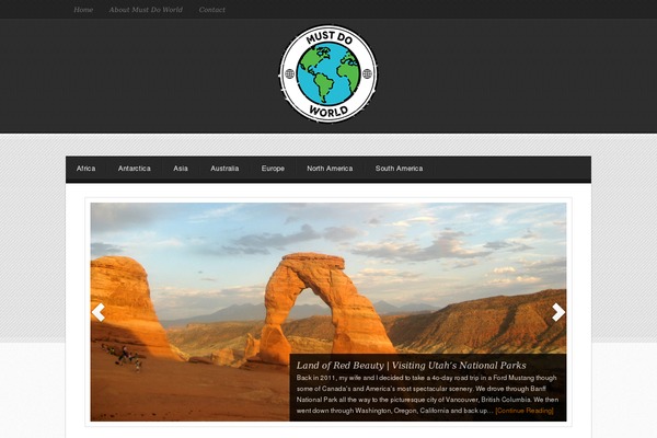 Backcountry Child Theme theme site design template sample