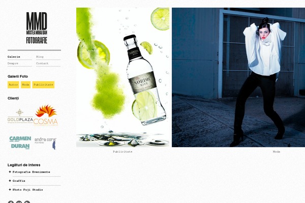 Blanco theme site design template sample