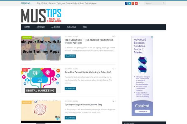 Newspaper theme site design template sample