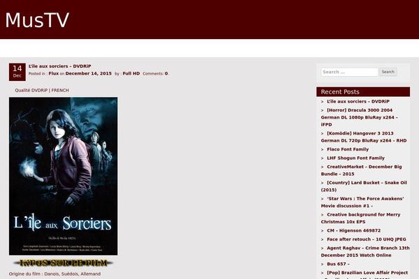 RedPro theme site design template sample
