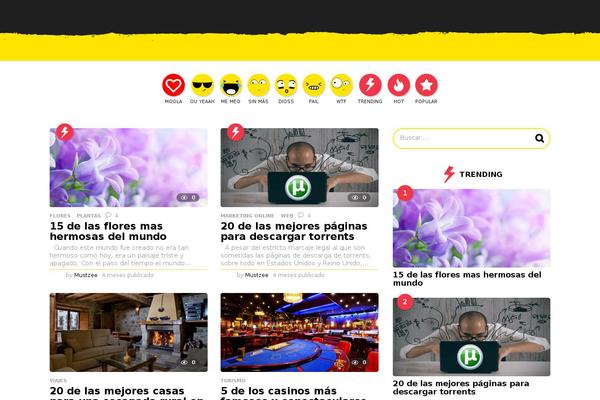 BoomBox theme site design template sample