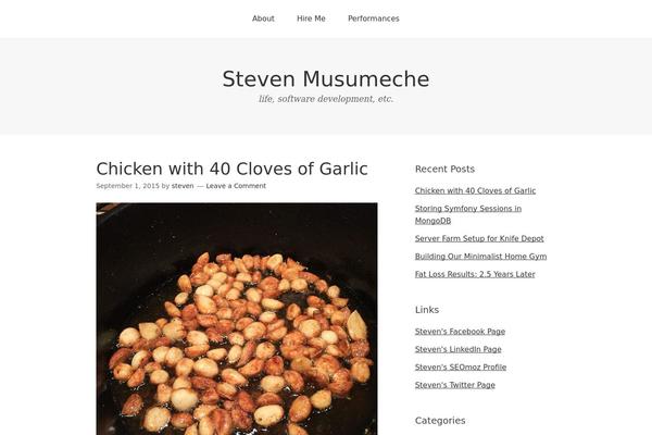 Site using Code Highlight plugin