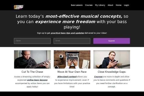 The Fox theme site design template sample