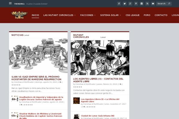 Extra theme site design template sample