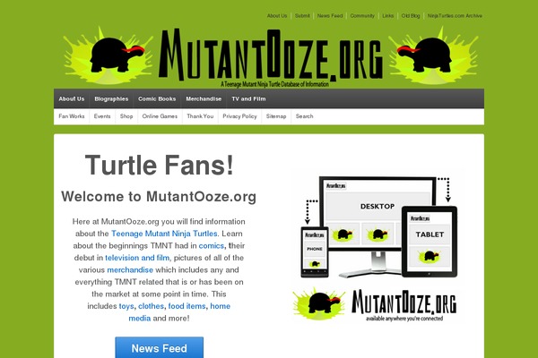 mutantooze.org site used Fashionistas