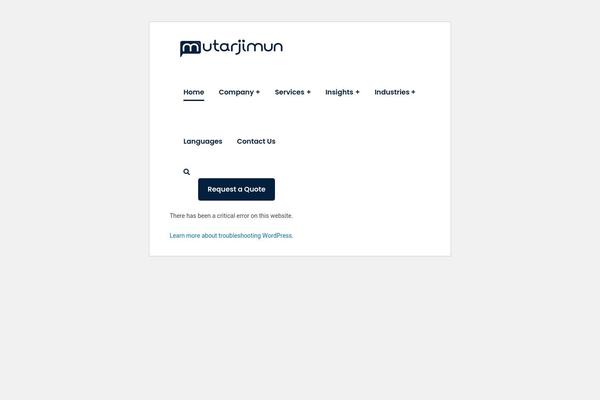 Site using Case-theme-user plugin