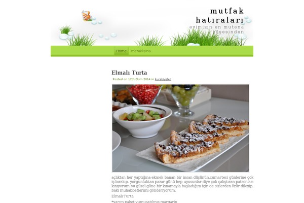 mutfakhatiralari.com site used My-theme-with-grass-and-dew