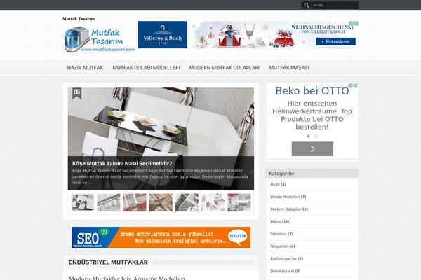 GoodNews theme site design template sample