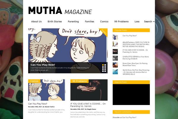 Gonzo-child theme site design template sample