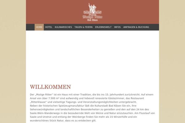 Hotel-lux theme site design template sample