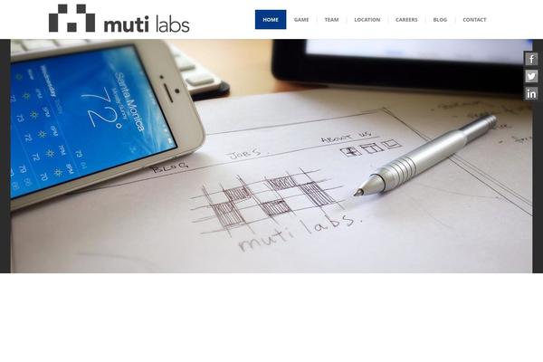 Bouncy-wp theme site design template sample