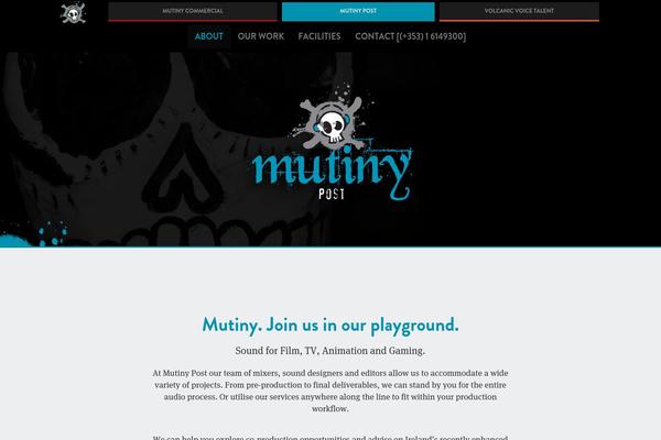 Boilerplate theme site design template sample