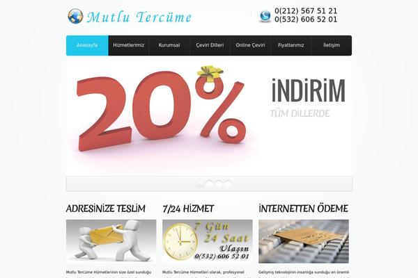 mutlutercume.com site used Theme1776