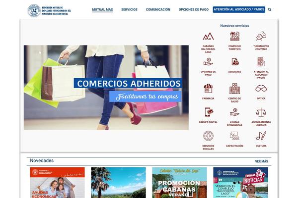Site using Fuse Social Floating Sidebar plugin