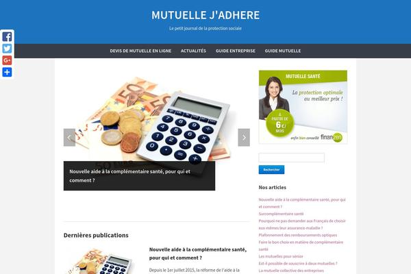 Campus theme site design template sample