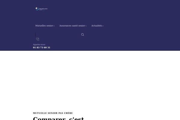 Modins theme site design template sample
