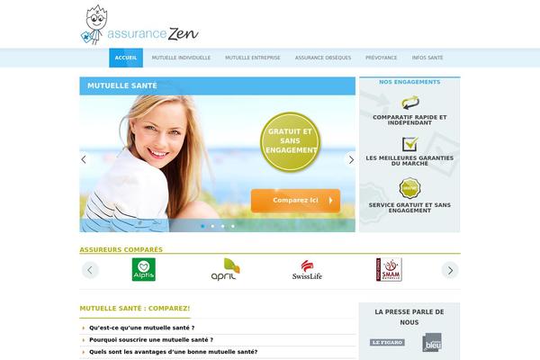 Glob theme site design template sample