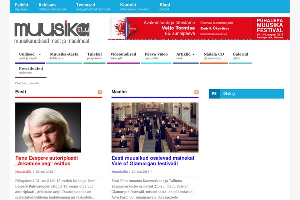 MesoColumn theme site design template sample
