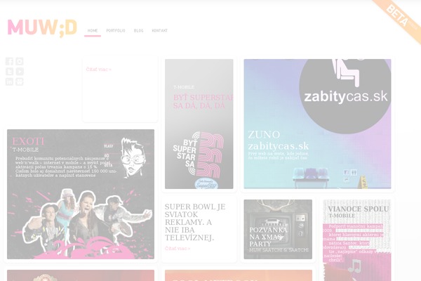 Digital theme site design template sample