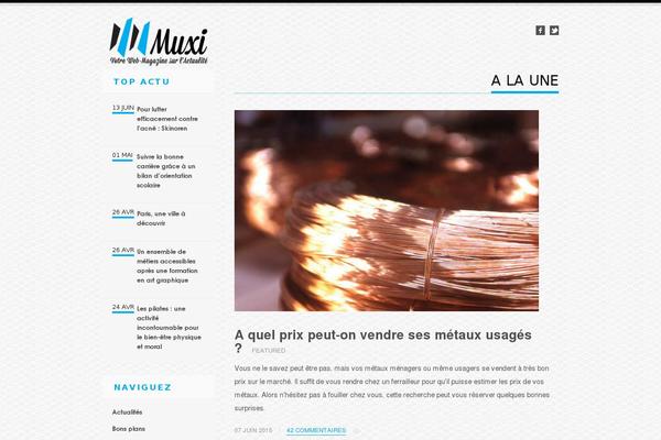 Pluto theme site design template sample